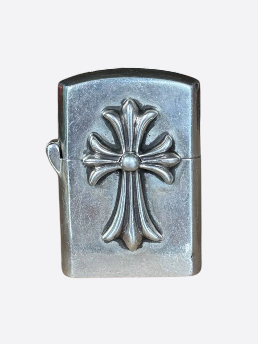 Chrome Hearts Silver Cross Lighter